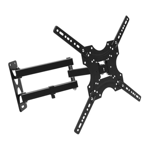 jojofuny TV-Schwenkhalterung Fernsehständer Gebogener Monitor Kippen Pavillon tragbar tv aufhängung schwenkbar tv Halter Fernseher Halter tv Mount Stands Allgemeines TV-Regal Rack-TV Black von jojofuny