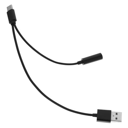 jojofuny Type C Auf Doppel Audiokabel Adapter USB 31 Type C Stecker Auf AUX Audio Buchsen Für Kopfhörer Zufällige Farbwahl von jojofuny