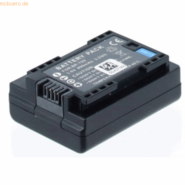 k.A. Akku für Canon BP-709 Li-Ion 3,6 Volt 890 mAh schwarz von k.A.