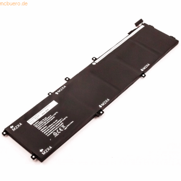 k.A. Akku für Dell 62MJV Li-Pol 11,4 Volt 7300 mAh schwarz von k.A.