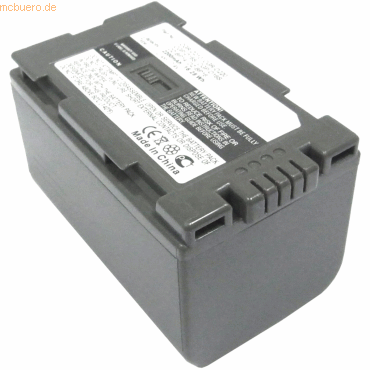 k.A. Akku für Panasonic AGDV X 100 A Li-Ion 7,2 Volt 2200 mAh silberfa von k.A.