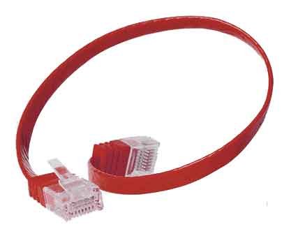 kab24® flexibles Netzwerkkabel Patchkabel Computerkabel LAN Kabel CAT6 UltraSlim dünnes Flachkabel GBit/s von kab24