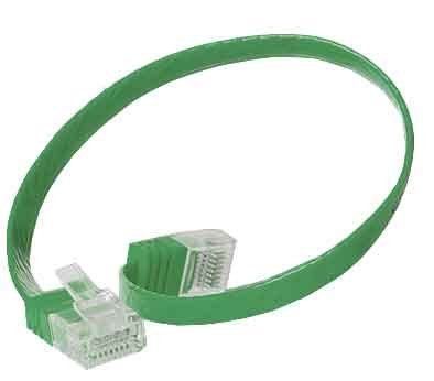 kab24® flexibles Netzwerkkabel Patchkabel Computerkabel LAN Kabel CAT6 UltraSlim dünnes Flachkabel GBit/s von kab24