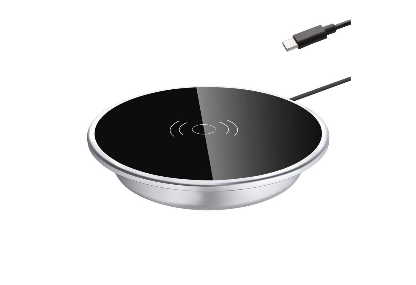 kalb 15W Einbau Ladegerät Drahtlos USB-C Induktion Möbel Wireless Charge Induktions-Ladegerät kalb 15W Einbau Ladegerät Drahtlos USB-C Induktion Möbel Wireless Charge Induktions-Ladegerät von kalb
