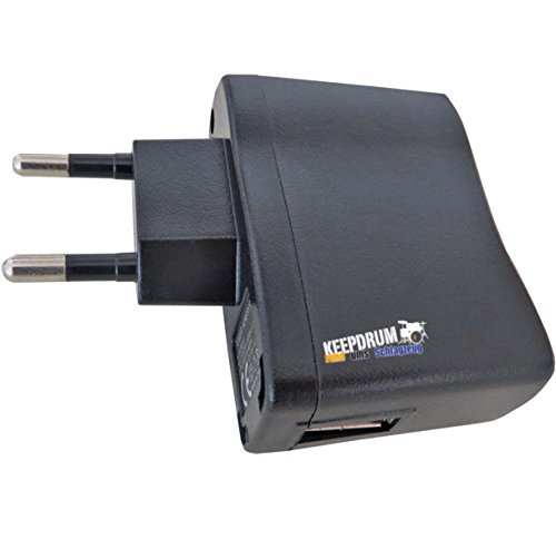 keepdrum BS510 USB Netzteil Ladegerät 5V 1000mA von keepdrum