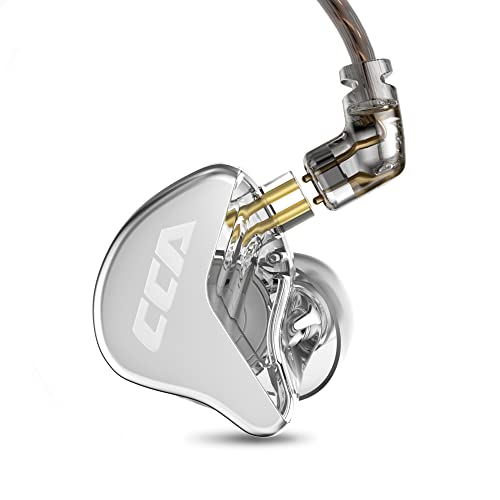 keephifi CCA CRA In-Ear-Kopfhörer Kabel,In Ear Monitor IEM Kopfhörer,3,8 μ ultradünner Membran kopfhörer 3 5mm,klarer Klang und tiefer Bass ohrhörer für Musiker, Gaming von keephifi