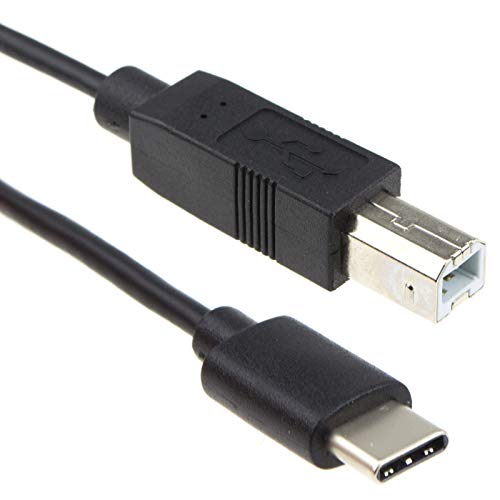 USB 3.1 Stecker C Zum B Stecker Stecker Laptop Zum Drucker Kabel Schwarz 3 m [3 Meter/3m] von kenable