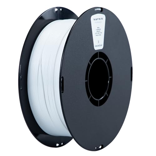 kexcelled TPU 77D Filament 1,75 mm, 1 kg Spule (2,2 lbs), Flexibles Weiches 3D Druck Filament, Geringes Temperaturwiderstands, Maßgenauigkeit +/- 0,05 mm, Weiß von kexcelled