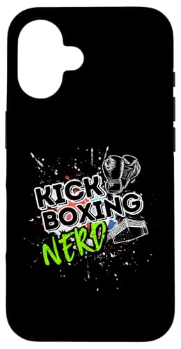 Hülle für iPhone 16 Kickboxen Nerd Fight von kickboxing training fight kick thaiboxing martial