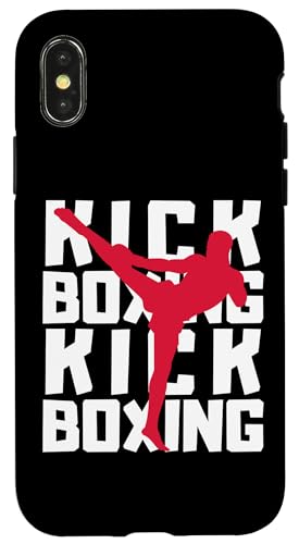 Hülle für iPhone X/XS Kickbox-Kämpfer von kickboxing training fight kick thaiboxing martial