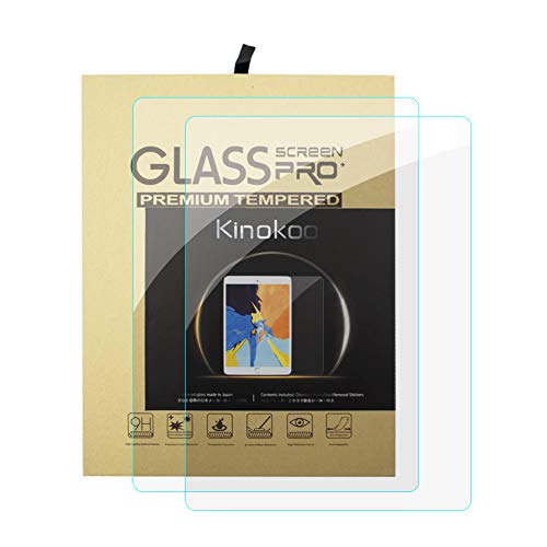 kinokoo Displayschutzfolie für ipad 10.2-inch 2019 ipad 7th Generation 2019 Release, Displayschutzfolie aus gehärtetem Glas, blasenfrei/Kratzfest von kinokoo