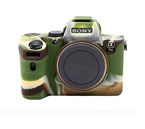 kinokoo Kamerahülle Silikonhülle kompatibel für Sony A7 II/ILCE-7M2/A7M2/α7 II (Camouflage) von kinokoo