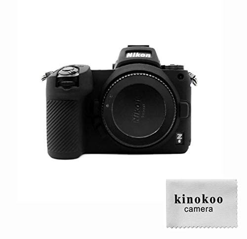 kinokoo Silikon Hülle Kompatibel für Nikon Z6 Z7 Schutzhülle für Nikon Z7 Professional Gummi (Schwarz) von kinokoo