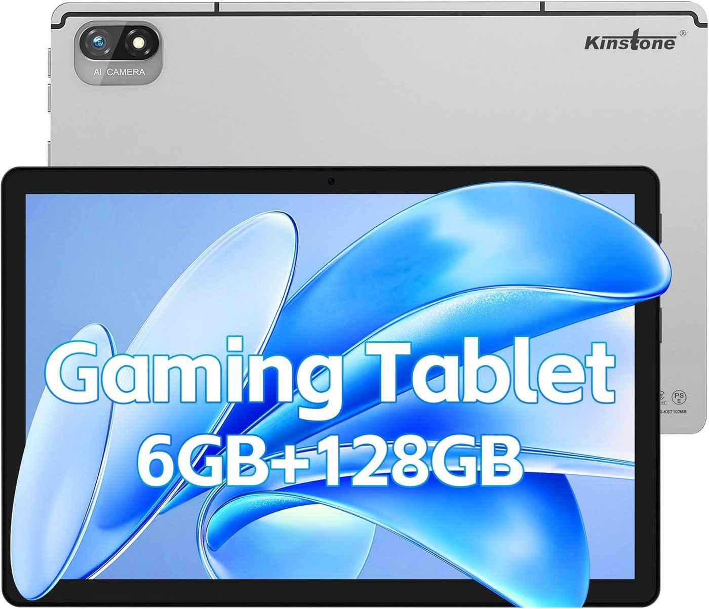 kinstone Tablet (10,1", 128 GB, Andriod 12, Android 12 Tablet Kinstone MTK 8183 Octa Core 6GB RAM 128GB ROM) von kinstone