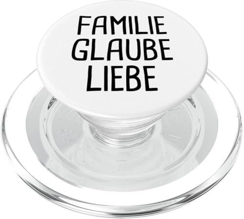 Familie, Glaube, Liebe PopSockets PopGrip für MagSafe von klamottn