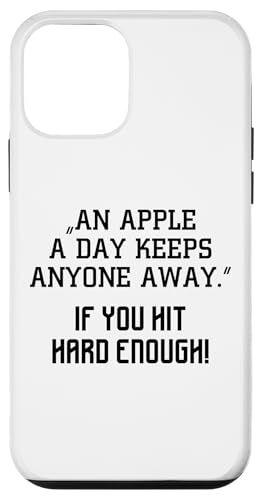 Hülle für iPhone 12 mini An Apple a Day keeps anyone away If you hit hard enough von klamottn