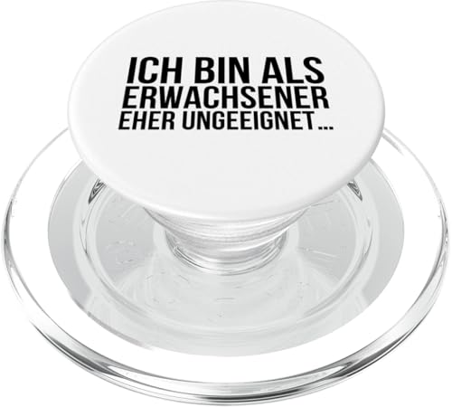 Ich bin als Erwachsener eher ungeeignet PopSockets PopGrip für MagSafe von klamottn