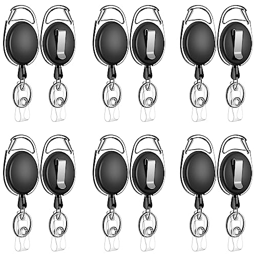 Robuste einziehbare Ausweishalter, Chargenhalter, Namensschild-Clips, Schlüsselanhänger, Ausweishalter, Schlüsselkarte, einziehbarer Halter, Spule, Clip für Büroangestellte, Ärzte, Krankenschwestern, Robuste einziehbare Ausweishalter, Chargenhalter, Namensschild-Clips, Schlüsselanhänger, Ausweishalter, Schlüsselkarte, einziehbarer Halter, Spule, Clip für Büroangestellte, Ärzte, Krankenschwestern, von koorito