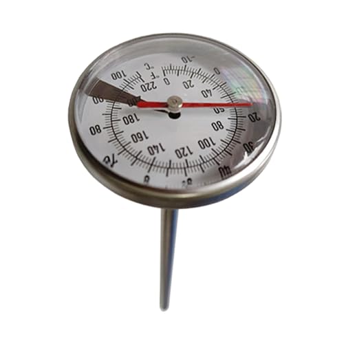 kowaku thermometer, Edelstahl-Thermometer, M8-Gewinde, Doppelskala, elektrisches Wasserkocher-Thermometer für Grill-Thermometer von kowaku