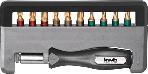 Kwb 154010 Bit-Set 12teilig von kwb