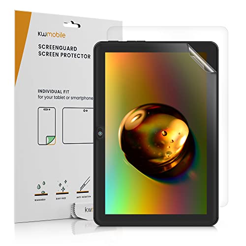 kwmobile 2X Tablet Schutzfolie kompatibel mit Amazon Fire HD 8/8 Plus 7" (2022) Folie - Full Screen Protector - Tablet Displayfolie entspiegelt von kwmobile