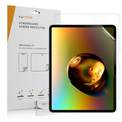 kwmobile 2X Tablet Schutzfolie kompatibel mit Apple iPad Air 13" (6. Gen 2024) Folie - Full Screen Protector - Tablet Displayfolie entspiegelt von kwmobile