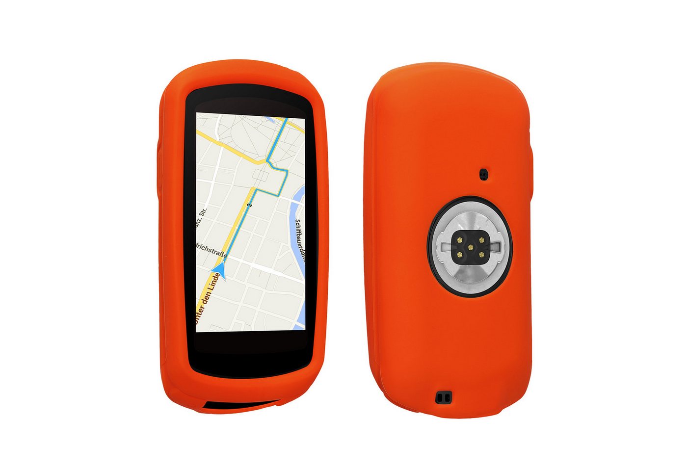 kwmobile Backcover Hülle für Garmin Edge 1040 / 1040 Solar, Silikon GPS Fahrrad Case Schutzhülle von kwmobile