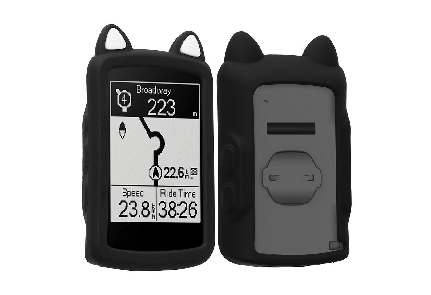 kwmobile Backcover kwmobile Hülle für Bryton Rider 460 / R460, Silikon GPS Case - Backcover für Bike GPS Computer - Schutzhülle von kwmobile