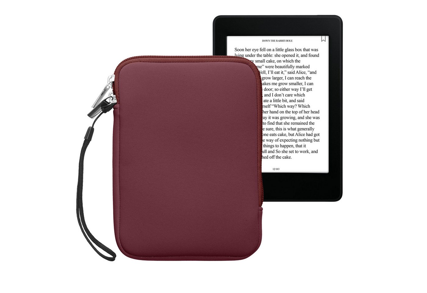 kwmobile E-Reader-Hülle Schutztasche für eReader, Neopren Tasche Hülle Cover Case Schutzhülle - 17 x 12 x 2 cm von kwmobile