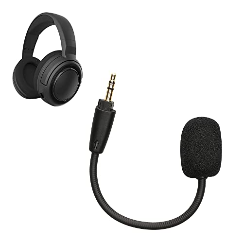 kwmobile Ersatz Kopfhörer Mikrofon kompatibel mit Corsair HS35 / HS45 Headset - Gaming Headphones Mikrofon mit 3,5 mm Klinkenstecker - Schwarz von kwmobile