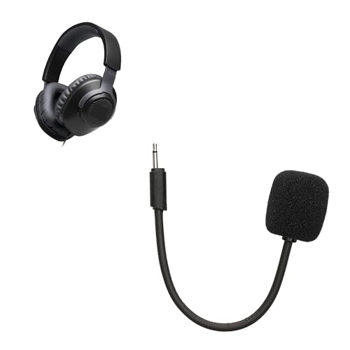 kwmobile Ersatz Kopfhörer Mikrofon kompatibel mit JBL Quantum 100 Headset - Gaming Headphones Mikrofon mit 3,5 mm Klinkenstecker - Schwarz kwmobile Ersatz Kopfhörer Mikrofon kompatibel mit JBL Quantum 100 Headset - Gaming Headphones Mikrofon mit 3,5 mm Klinkenstecker - Schwarz von kwmobile