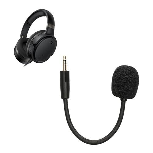 kwmobile Ersatz Kopfhörer Mikrofon kompatibel mit Kingston Hyper X Cloud OrbitS Headset - Gaming Headphones Mikrofon mit 3,5 mm Klinkenstecker - Schwarz kwmobile Ersatz Kopfhörer Mikrofon kompatibel mit Kingston Hyper X Cloud OrbitS Headset - Gaming Headphones Mikrofon mit 3,5 mm Klinkenstecker - Schwarz von kwmobile