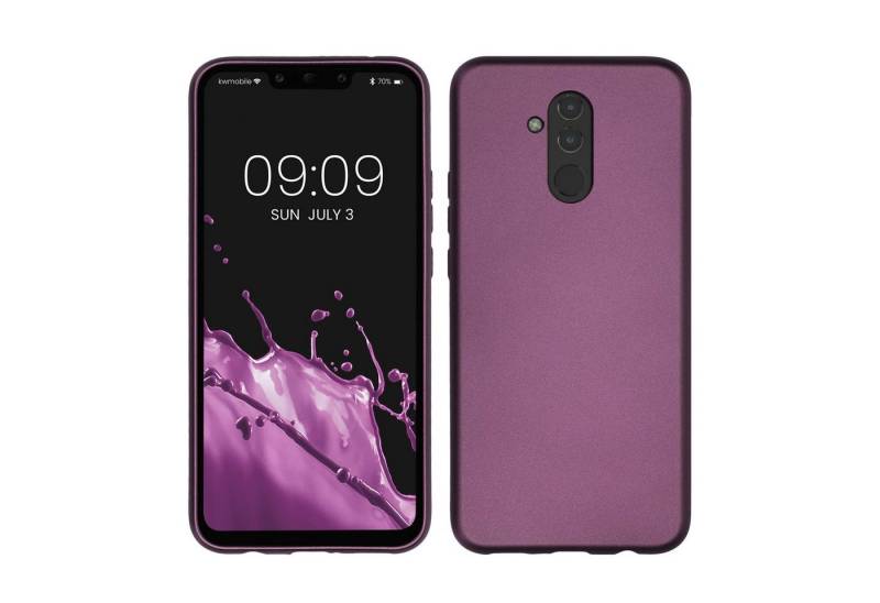 kwmobile Handyhülle Case für Huawei Mate 20 Lite, Hülle Silikon metallisch schimmernd - Handyhülle Cover von kwmobile