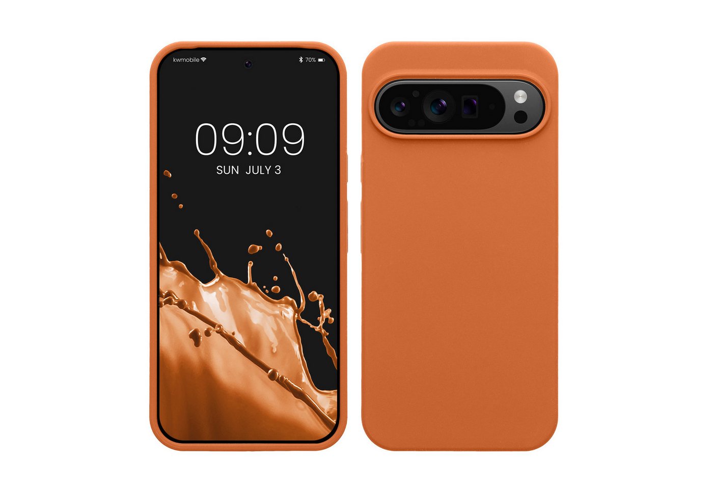 kwmobile Handyhülle Hülle für Google Pixel 9 Pro XL, Hülle Silikon gummiert - Handyhülle - Handy Case Cover von kwmobile