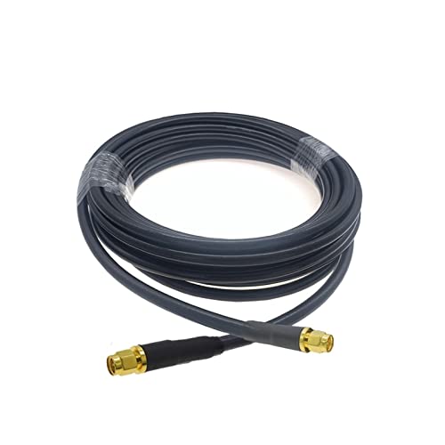 5D-FB Kabel SMA-Stecker A. SMA-Stecker Rf Pigtail-Adapter 5DFB Geringer Verlust 50Ohm WIFI Jumper Antennenverlängerungskabel 1m 5m 10m 30m (RPSMA F to SMA M,20M) von lUCAG