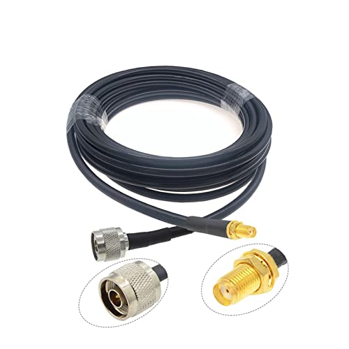 5D-FB Kabel n Stecker auf Sma Buchse RF Adapter Pigtail 50Ohm 5DFB Kabel RF Koaxial Verlängerungsbrückenkabel 1M 5m 10m 20m 30m (SMA M to SMA Female,3M) von lUCAG