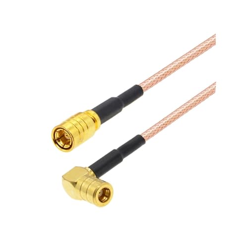 Ellenbogen 90 Grad Butter ngn Stecker für weibliche RIGTHT AGTEL JACK RG316 50 Ohm Rf COAXIAL CABLE Satellite Erweiterung Cord Jumper (Farbe : Dunkelgrau, Größe: 2M) von lUCAG