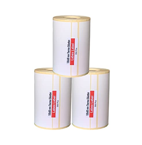 Labex Label - Thermodirekt etiketten 100x80 mm | Zebra Etiketten - Thermodrucker etiketten - 3 Rolen : 1.200 Thermo label Barcode/Adresse Thermo Etiketten Labex Label - Thermodirekt etiketten 100x80 mm | Zebra Etiketten - Thermodrucker etiketten - 3 Rolen : 1.200 Thermo label Barcode/Adresse Thermo Etiketten von labex label