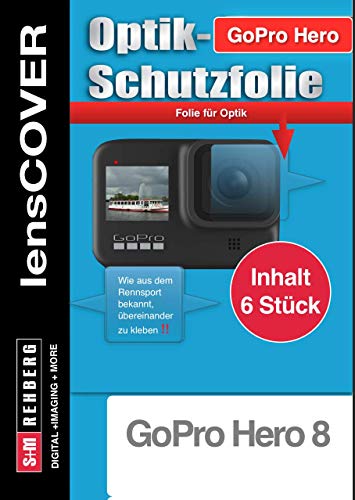 lensCOVER GoPro HERO 8 6 Stück von lensCOVER