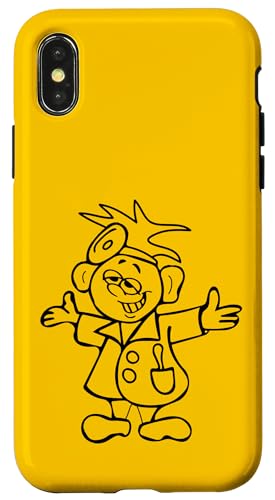 Lustiger HNO-Arzt – Mit klassischem Lichtkopfspiegel! Hülle für iPhone X/XS von lustige berufsmotive comic