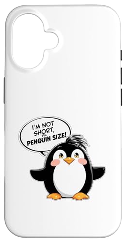 Hülle für iPhone 16 lustiges Penguin-Kostüm für Arktis- und Antarktis-Fans von lustiger Pinguin für Antarktis und Polar Fans