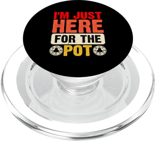 lustiges Poker-Design: cooler Spruch für Kartenspielfans PopSockets PopGrip für MagSafe von lustiges Design für Pokerkönige und Pokerqueens