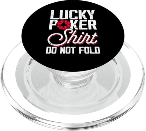 lustiges Poker-Design: cooler Spruch für Kartenspielfans PopSockets PopGrip für MagSafe von lustiges Design für Pokerkönige und Pokerqueens