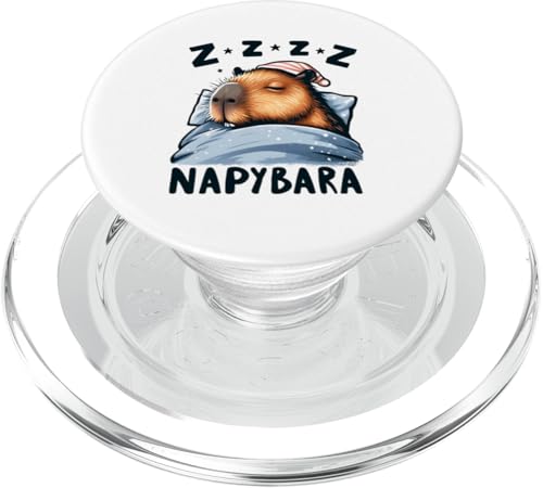 süßes Capybara-Kostüm für Capybara Fans PopSockets PopGrip für MagSafe von lustiges Haustier Design für Capybara Fans