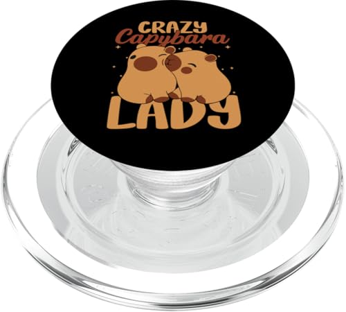 süßes Capybara-Kostüm für Capybara Fans PopSockets PopGrip für MagSafe von lustiges Haustier Design für Capybara Fans