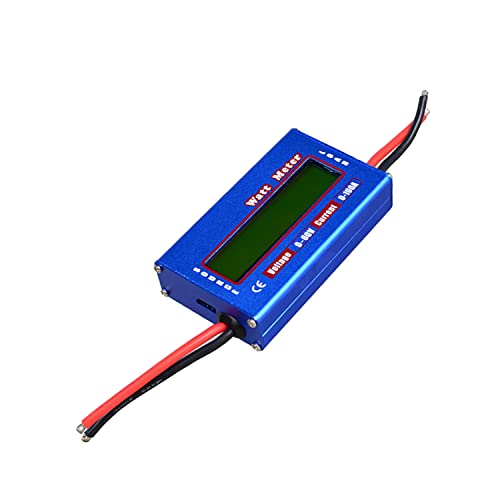 Batteriespannungs-Amperemesser, RC-Wattmesser, Batterieleistungsanalysator, RC-Wattmesser, Leistungsanalysator, digitaler LCD-Batteriespannungsprüfer für RC-Modellflugzeuge, von lvifloae