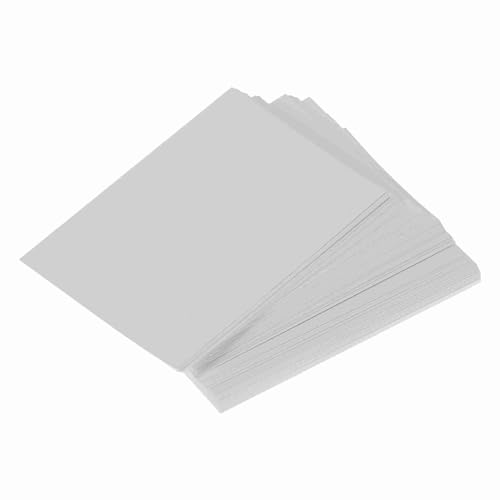 100pcs Fotopapier mit Hochglanzfinish, Glänzendes Fotopapier Schnelltrocknend, wasserfest, für Farbtintenstrahldrucker zum Drucken von Menüs Magazinen Bildern (4R) von lyrlody