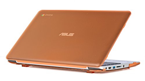 mCover Hartschalen / Schutzhülle Cover/ Tasche Case für ASUS C200MA 11,6-Zoll-Chromebook - Orange von mCover