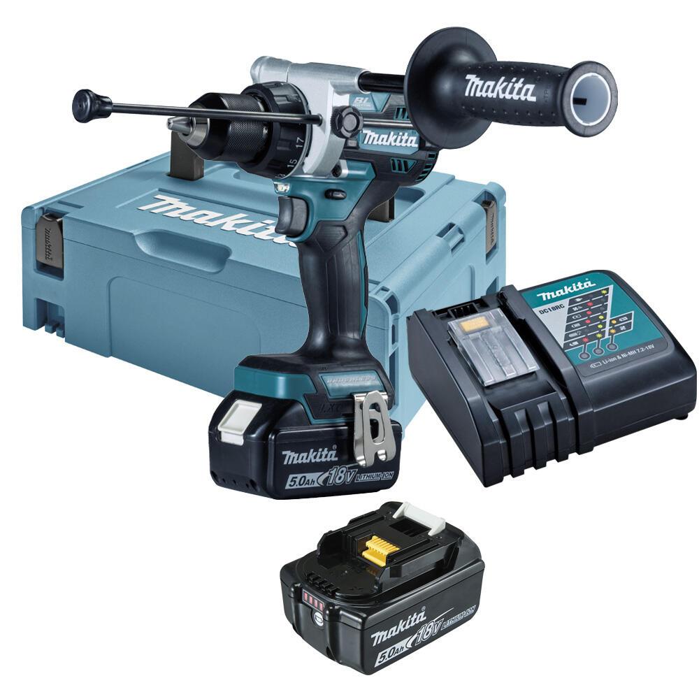 makita Akku-Schlagbohrschrauber-Set DHP486RTJ von makita