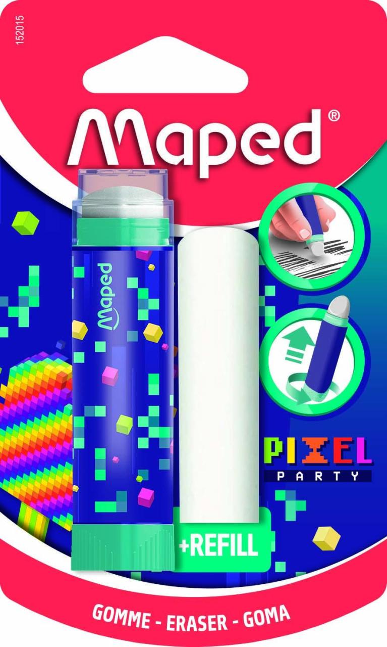 maped PIXEL PARTY Radierstift weiß von maped